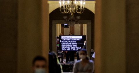 PHOTO: Scripted January 6 Committee Hearing Uses Teleprompter