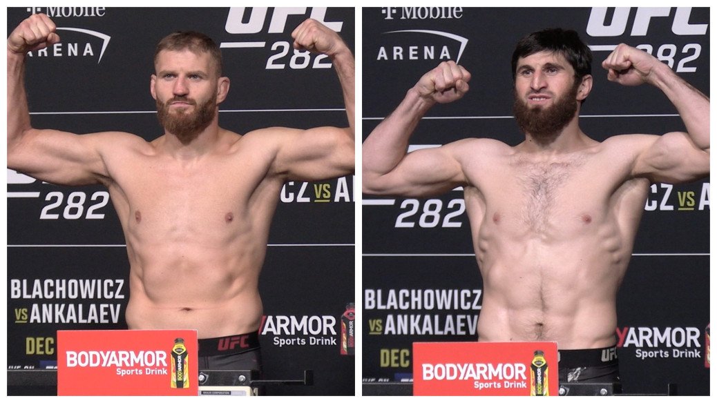 UFC 282 Official Weigh-in Video: Jan Błachowicz vs Magomed Ankalaev