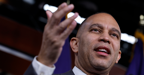 Election Denier Hakeem Jeffries Dismisses Biden Family Business Scandal