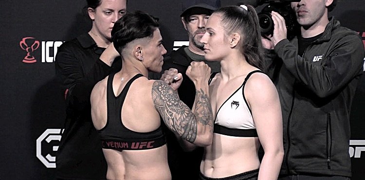UFC Vegas 69: Andrade vs. Blanchfield fight card face-offs