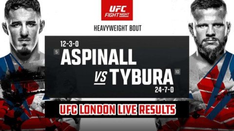 UFC London Live Results: Aspinall vs. Tybura
