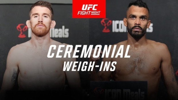 UFC Nashville Ceremonial Weigh-In Video