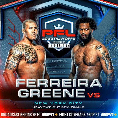 PFL Playoffs: Renan Ferreira vs. Maurice Greene results