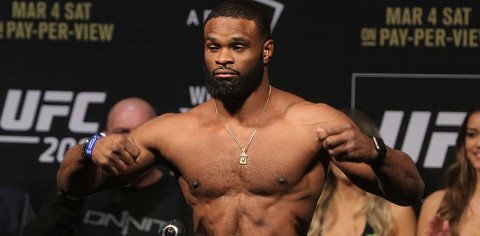 Tyron Woodley would return to MMA to fight ‘Fake’ Israel Adesanya