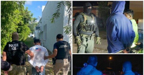 800 Illegal Aliens Rounded Up in 4-Day Florida ICE Raids