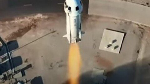 1st New Zealander reaches space on Blue Origin flight