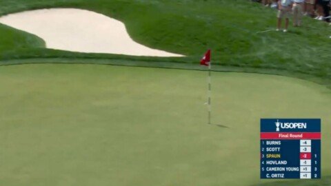 J.J. Spaun’s incredible shot turns into US Open disaster in cruel twist of fate