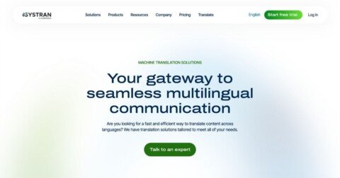 Systran: Multilingual communication tool