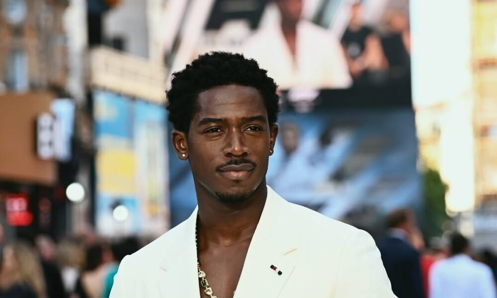 Damson Idris Looked Every Bit the Leading Man at the “F1: The Movie” in a Pale Yellow Suit