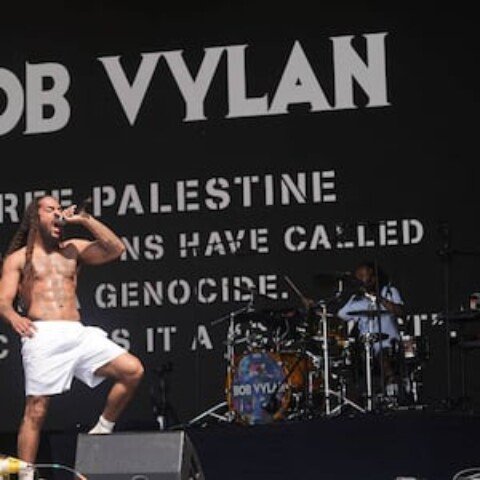 BBC faces backlash for airing Bob Vylan’s ‘death to IDF’ chant at Glastonbury
