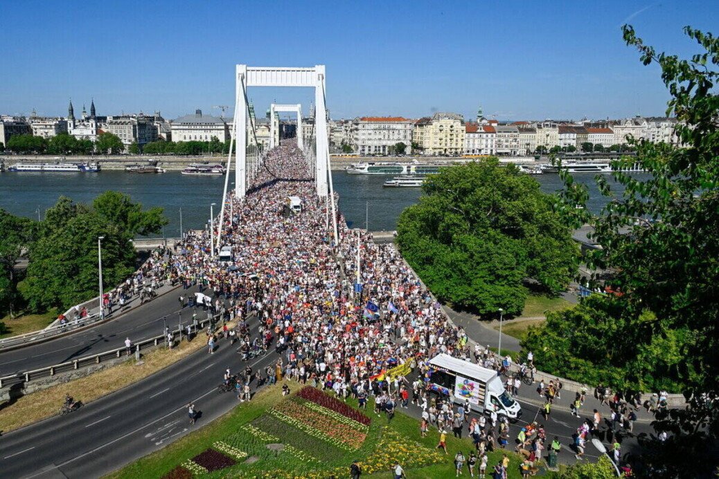 Despite government ban, Budapest Pride draws record crowds — Many see it as a sign of Orbán’s imminent downfall