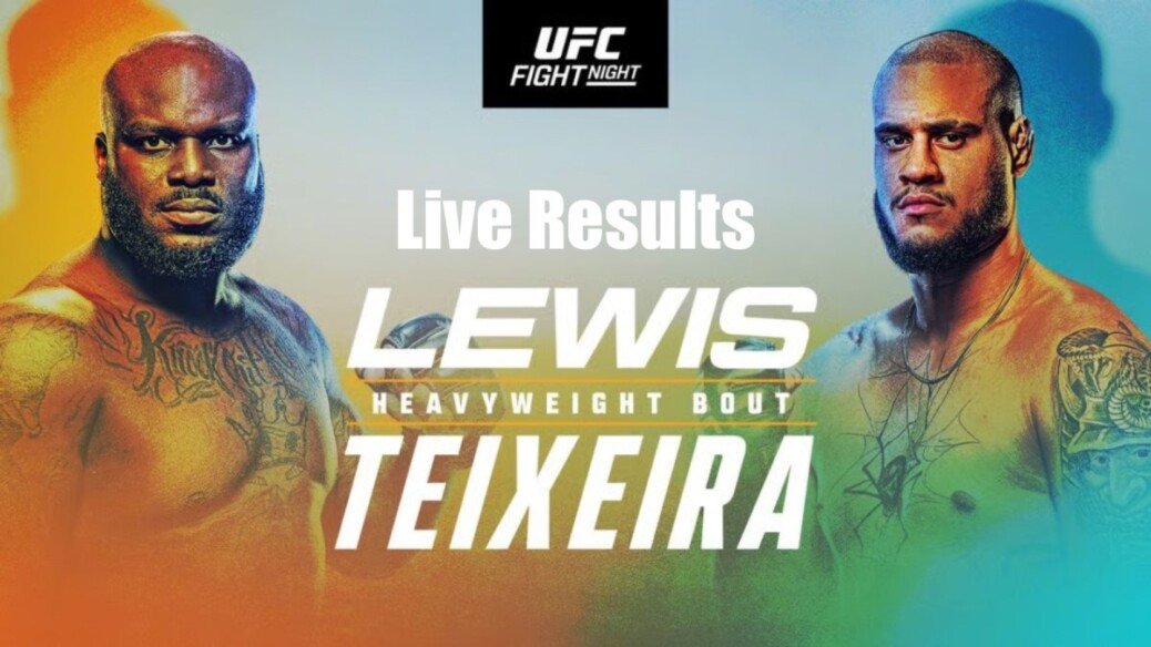 UFC Nashville: Lewis vs. Teixeira Live Results