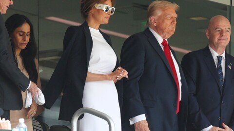 Melania Trump Keeps a Low Fashion Profile at the 2025 FIFA Club World Cup