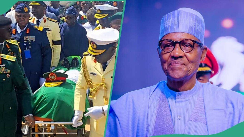 Breaking: Former President Buhari finally laid to rest, watch video