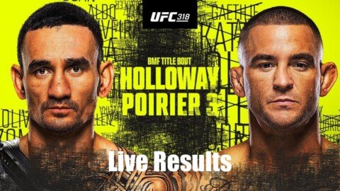 UFC 318: Holloway vs. Poirier 3 live results