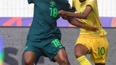 Alozieâs last-minute strike sends Nigeria into WAFCON final with 2-1 win over South Africa