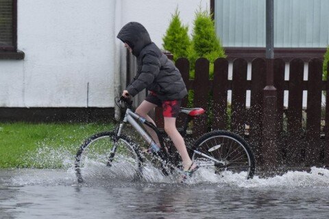 Thunderstorm warning to come into force bringing rain, lightning and hail