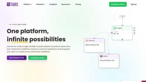 Tars: No-Code AI Agent Builder