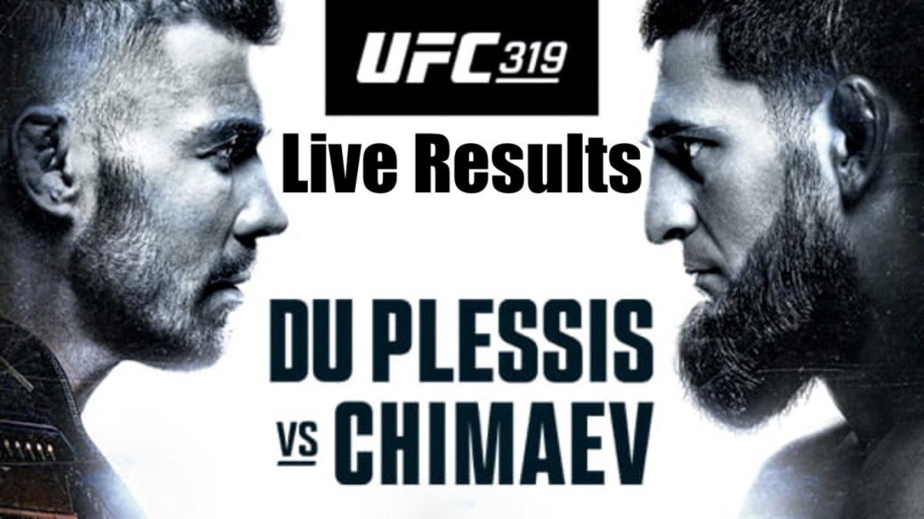 UFC 319: Du Plessis vs. Chimaev live results and analytics
