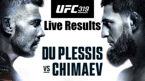 UFC 319: Du Plessis vs. Chimaev live results and analytics