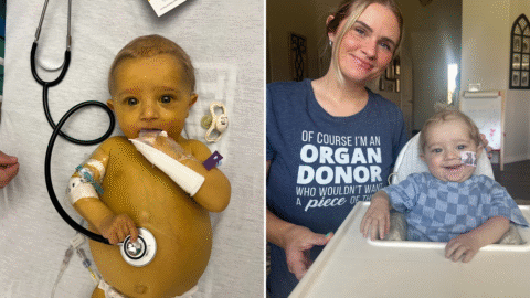 Baby Goes Into End-Stage Liver Failure, Mom Steps in To Save His Life