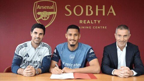 William Saliba Reacts After Committing Future To Arsenal