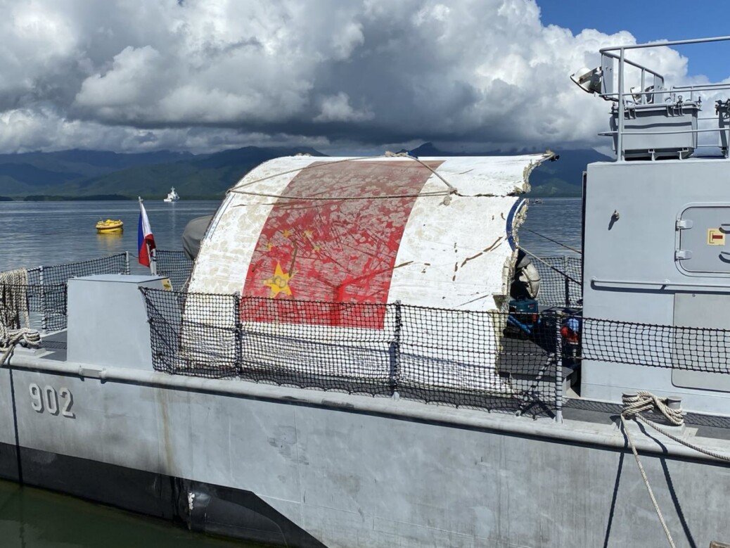 Suspected Chinese rocket debris found off Palawan