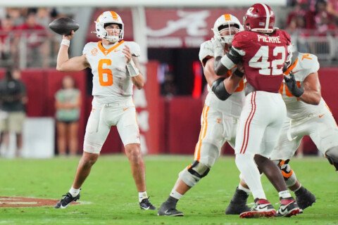 Tennessee football offensive, defensive statistical leaders after 2025 Week 8