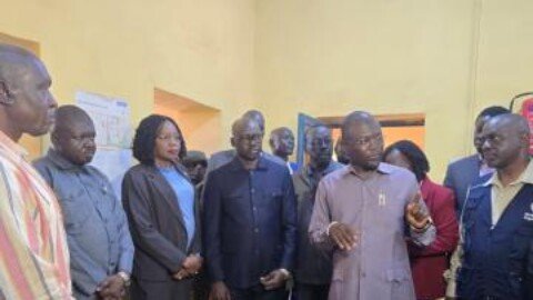 Minister of Health and WHO Representative visit Wau to strengthen Health services in Regional Hub