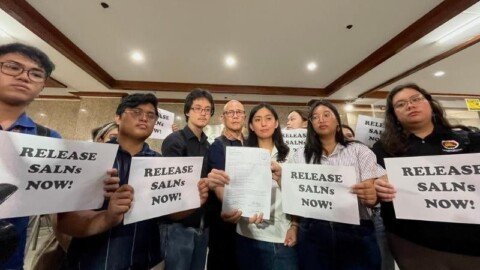 Groups seek SALNs of Marcos, VP Sara, Martires