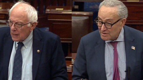 Sanders, Schumer speak out against deal to end shutdown, emphasize health care fight
