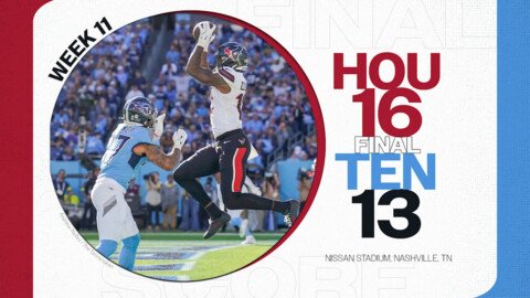 Instant analysis: Texans' backups secure win over Titans, improve to 5-5